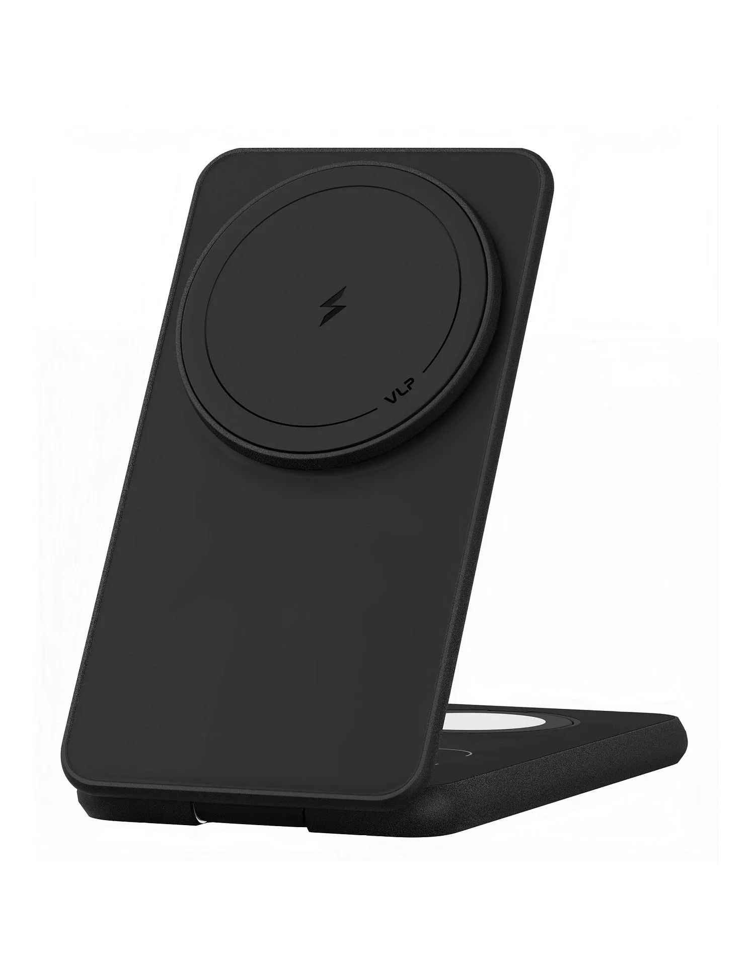 Беспроводное зарядное устройство VLP Alum Power Pro для Apple, черный титанphoto0