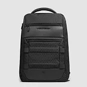 Дорожный рюкзак для ноутбука 14" с системой расширения Piquadro CA6827W139/N, чёрный