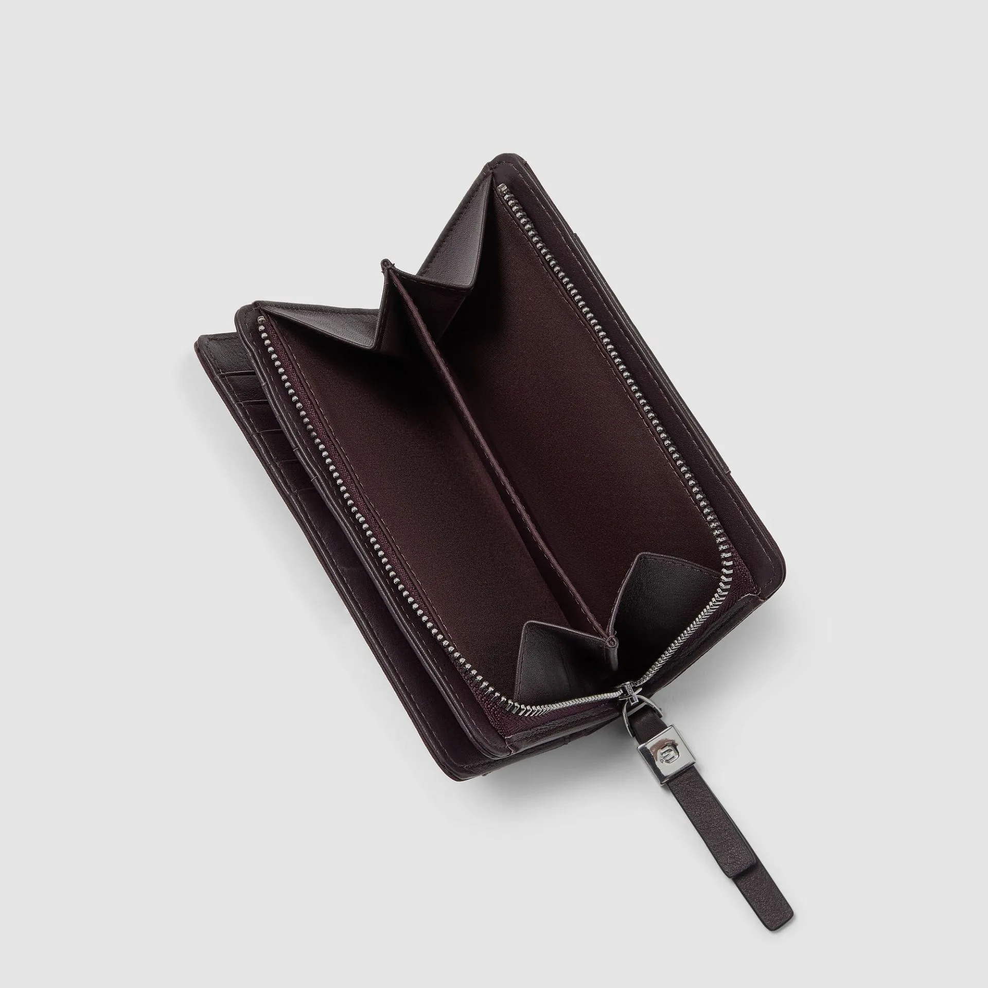 Женский кошелёк с RFID-защитой и 10 картами Piquadro PD6661W92TR/BO2, бордовыйphoto4