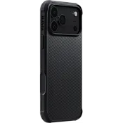Противоударный чехол Pitaka с амортизирующими накладками для iPhone 17 Pro, Черный