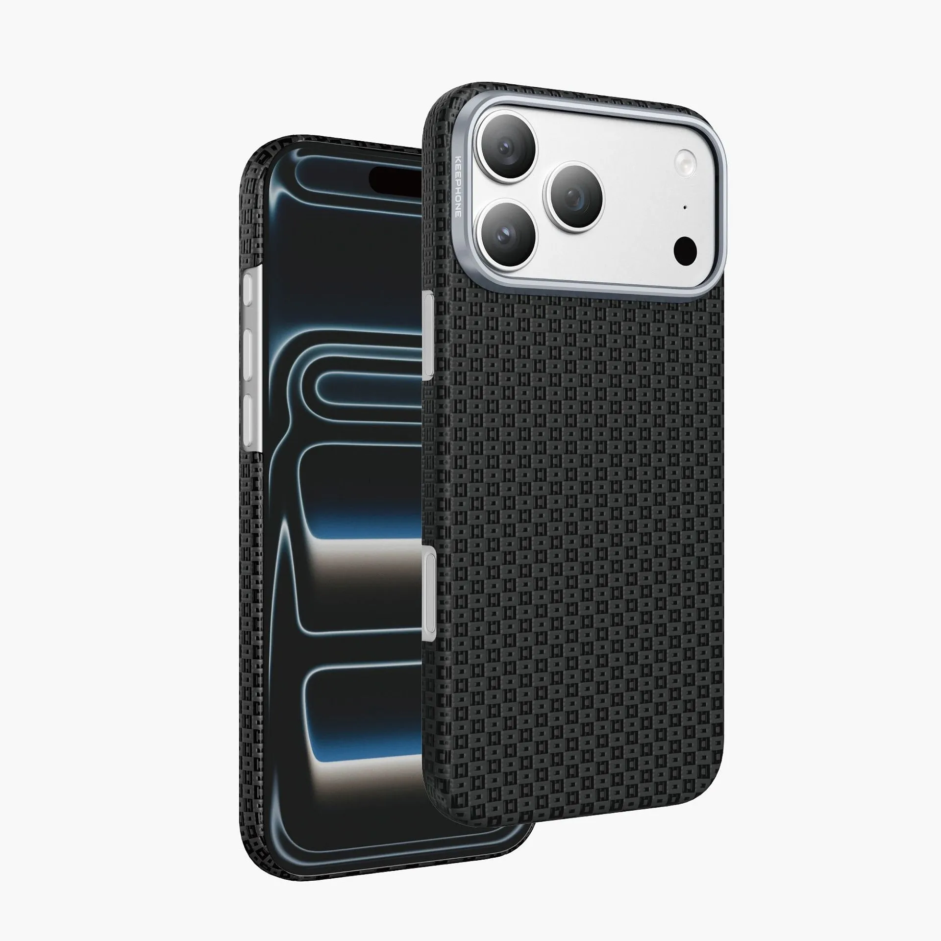 Чехол защитный KEEPHONE KEVLAR ANKORA для iPhone 17 Pro / iPhone 18 Pro, космический оранжевыйphoto2
