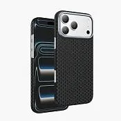 Чехол защитный KEEPHONE KEVLAR ANKORA для iPhone 17 Pro Max / iPhone 18 Pro Max, черный