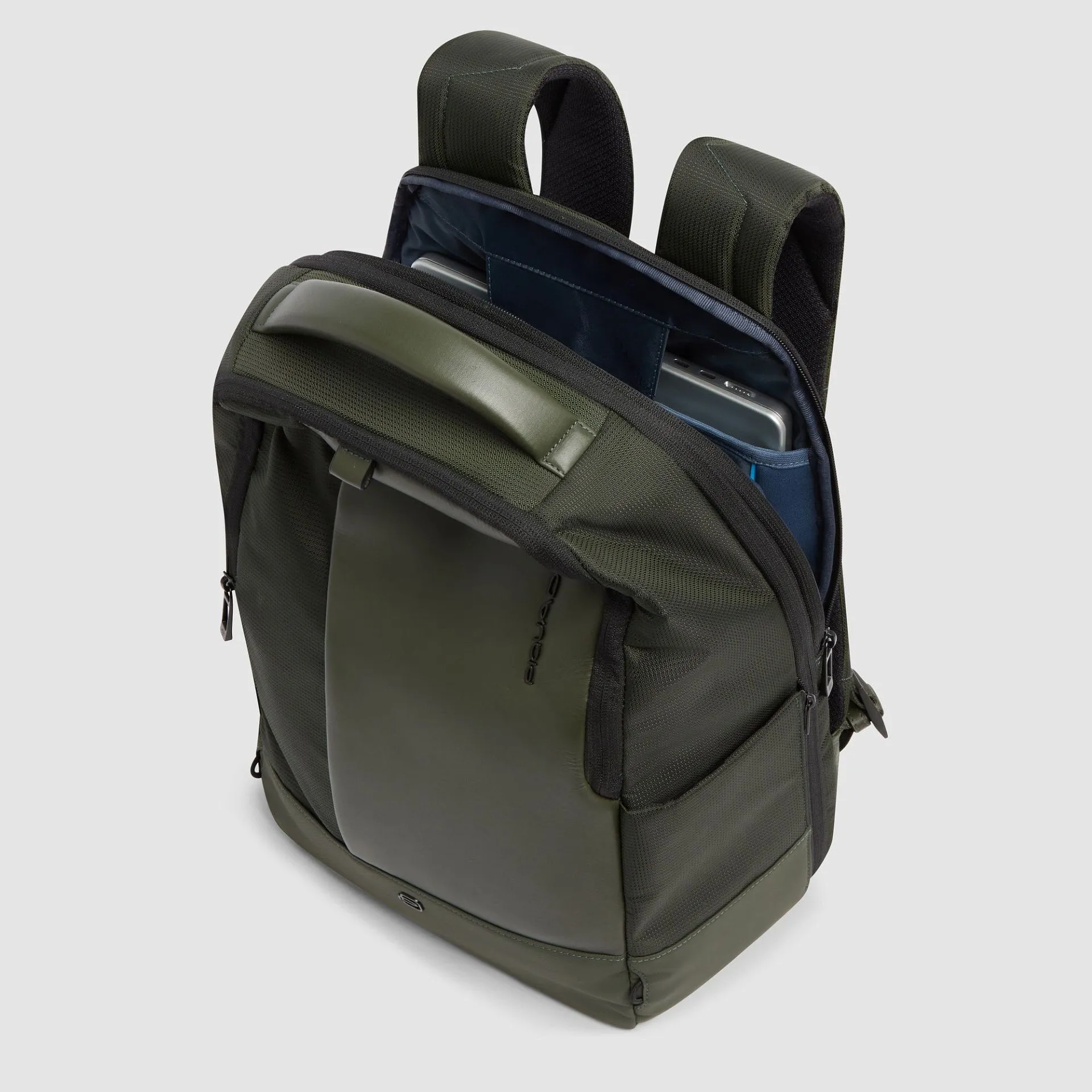 Рюкзак для ноутбука 14" с системой расширения Piquadro CA7188W145/VE, зелёныйphoto3