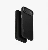 Чехол UNIQ Keva Edge для iPhone Air, черный (Black)
