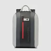 Кожаный рюкзак для ноутбука 14" и iPad Piquadro CA5608UB00/GRN, серый