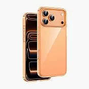 Чехол защитный KEEPHONE HYBRID CLEAR для iPhone 17 Pro Max / iPhone 18 Pro Max, космический оранжевый