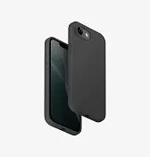 Чехол UNIQ Lino для iPhone 17e / iPhone 16e, серый (Grey)