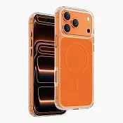 Чехол защитный KEEPHONE REBECCA для iPhone 17 Pro Max / iPhone 18 Pro Max, космический оранжевый
