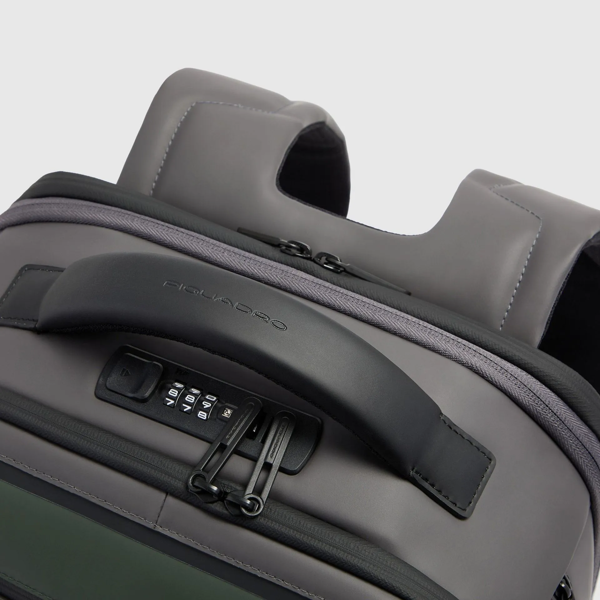 Дорожный рюкзак для ноутбука 14" с системой расширения Piquadro CA7151W146/VE, зелёныйphoto7