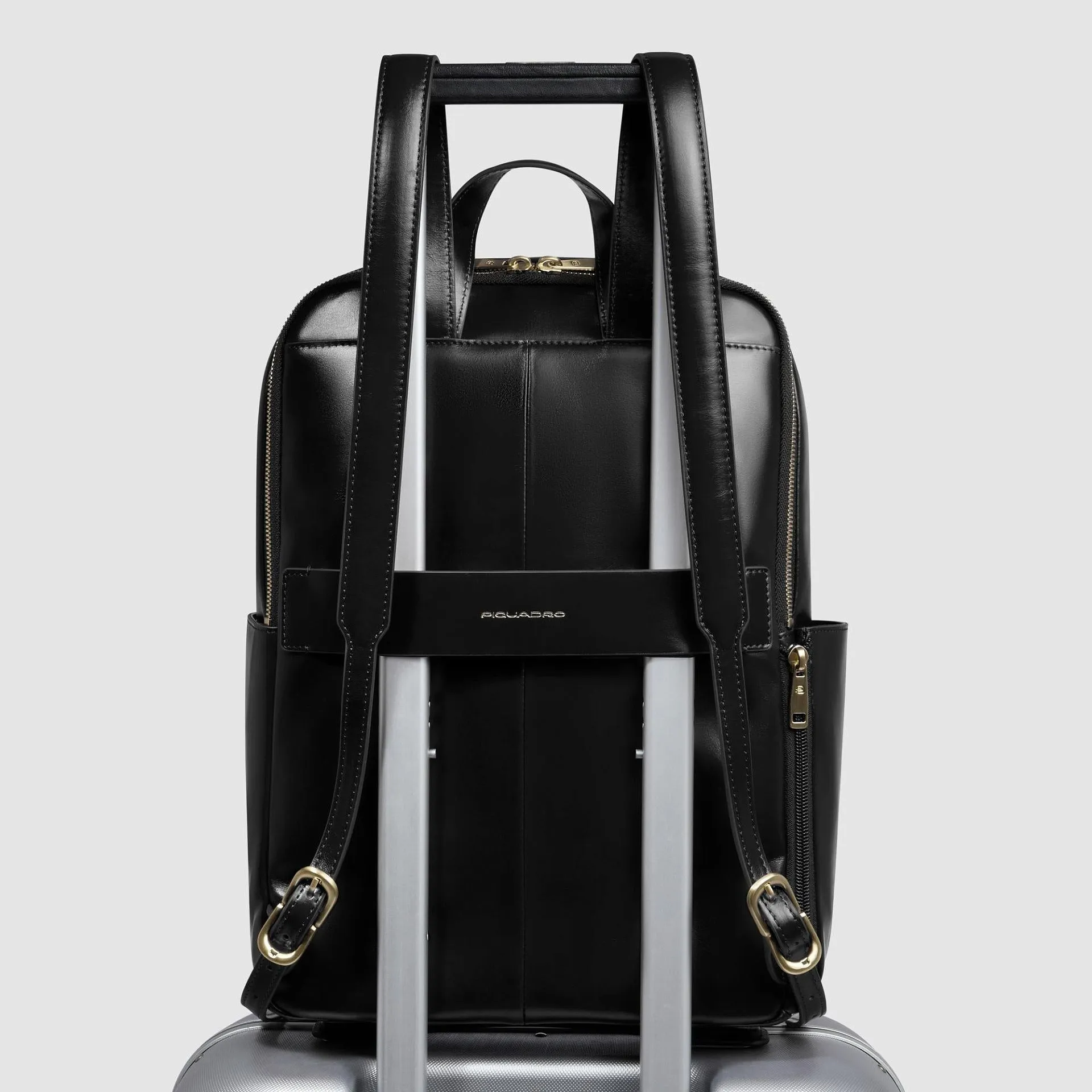 Кожаный рюкзак для ноутбука 14" Piquadro CA6678B2/N, чёрныйphoto2
