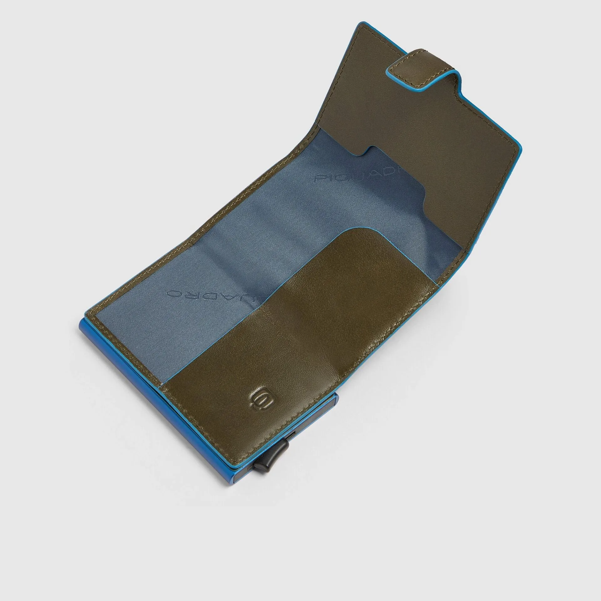 Автоматический кардхолдер с RFID-защитой Piquadro PP5649B2BLR/VE, зелёныйphoto3