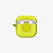 Чехол UNIQ Glase Pro для AirPods 4 / AirPods 5, желтый (light lime)