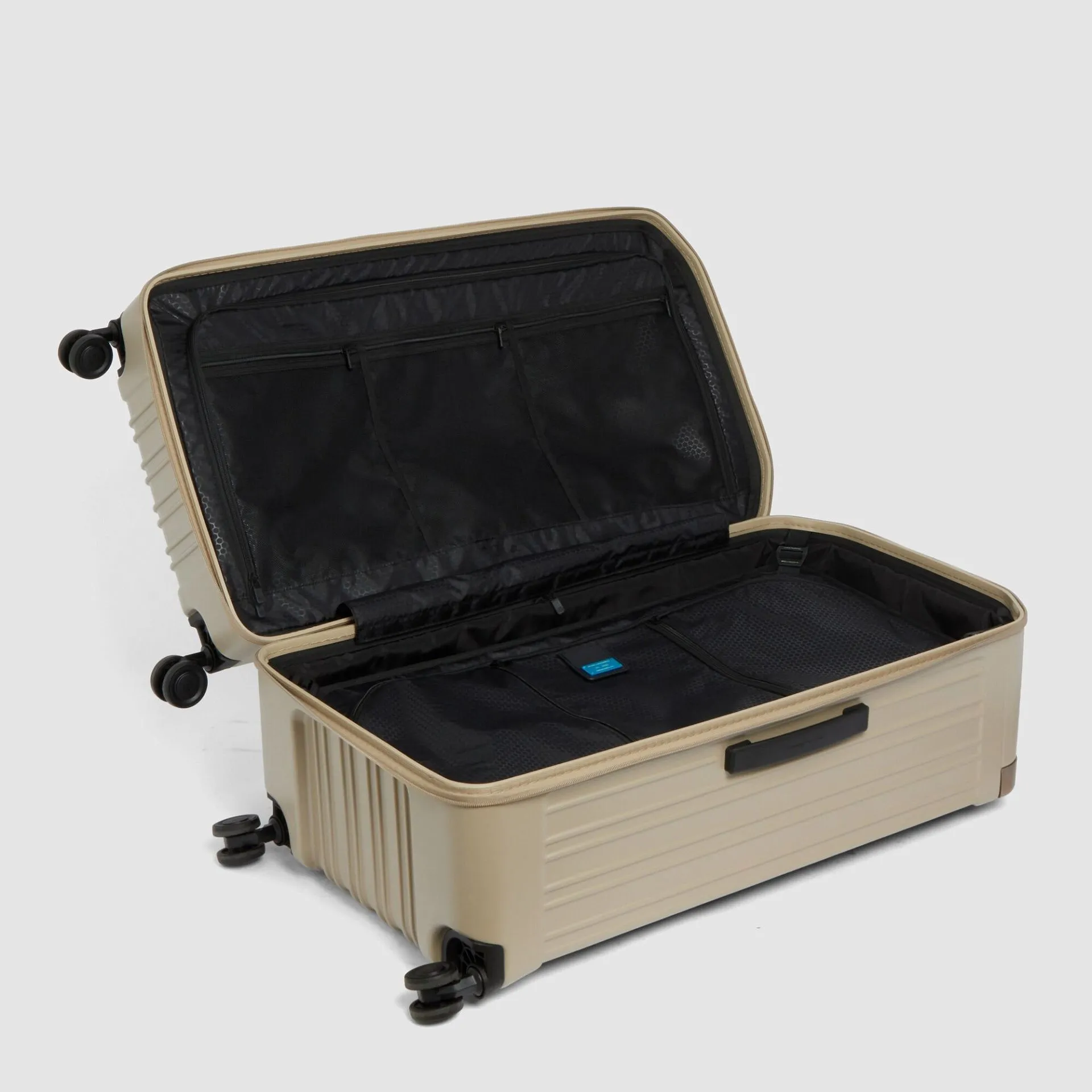 Чемодан на 4 колёсах из поликарбоната с замком TSA Piquadro BV5213PQL/BEO, песочныйphoto3