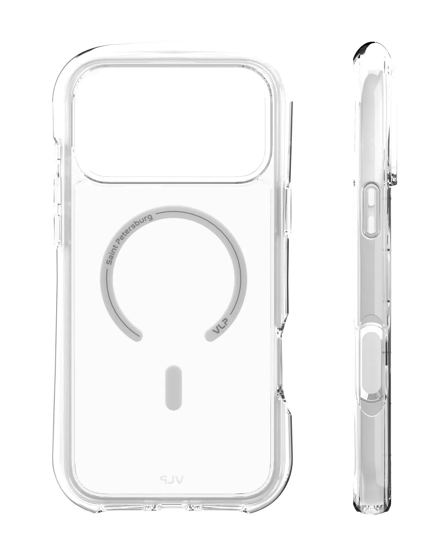 Чехол защитный VLP Bubble Case с MagSafe для iPhone 17 Pro Max, белыйphoto4