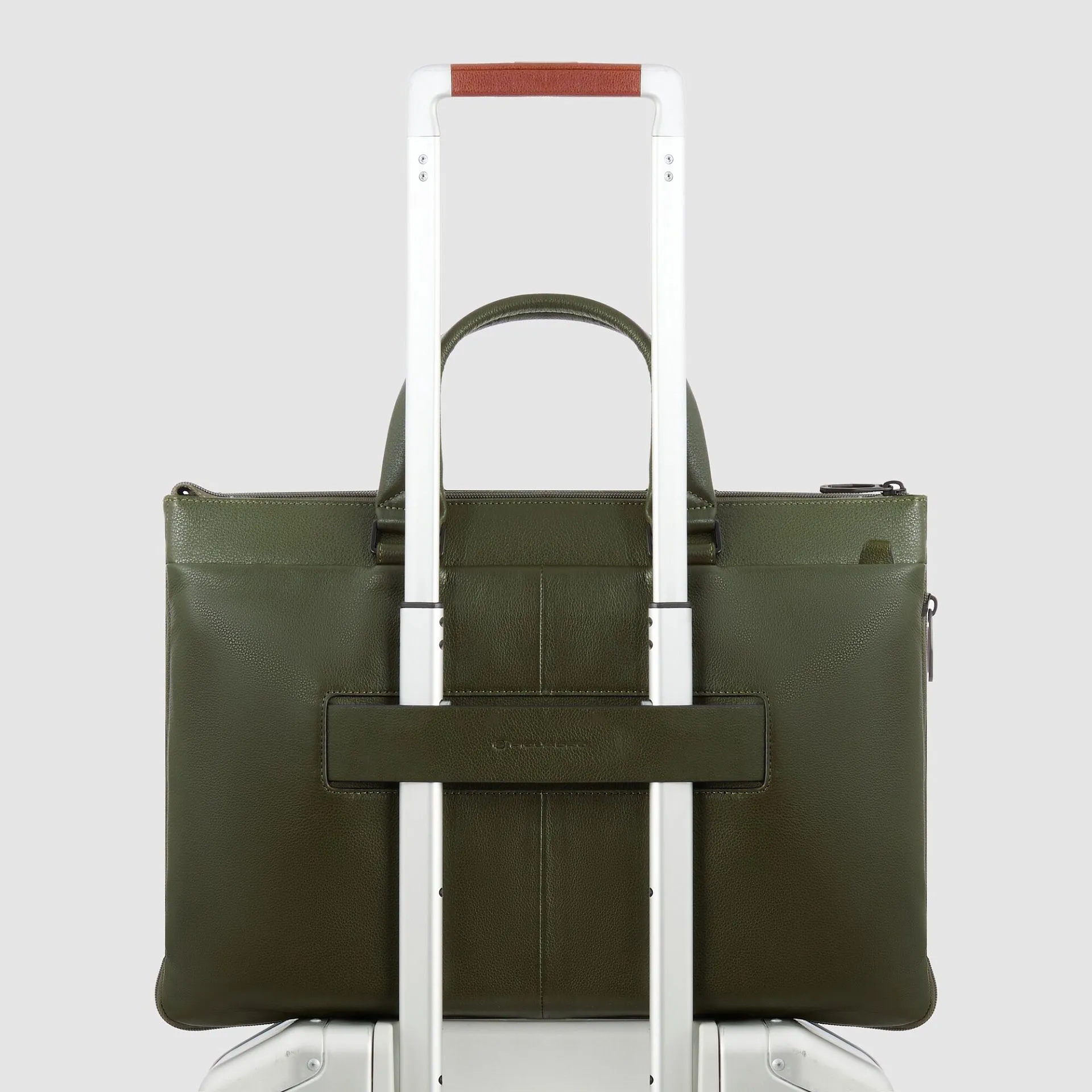 Кожаная сумка для ноутбука 15,6", расширяемая Piquadro CA4021W137/VE2, зелёныйphoto2
