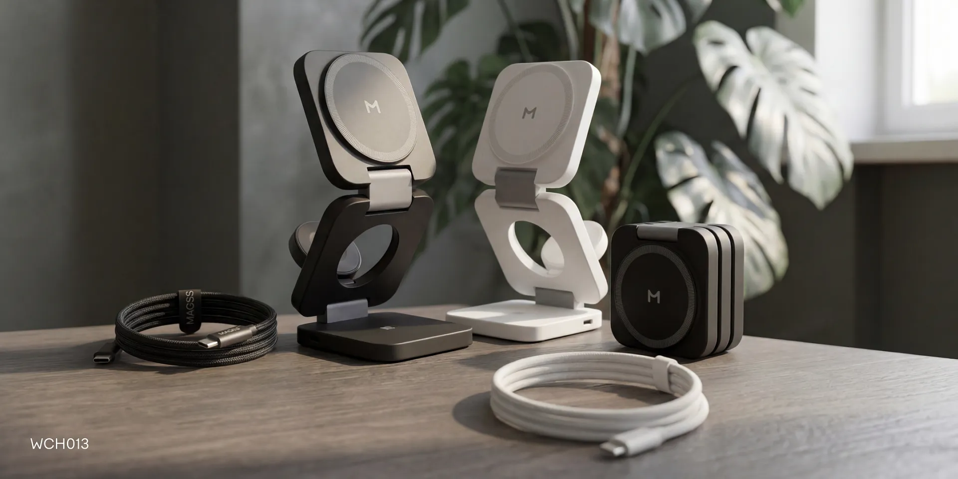 Беспроводное зарядное устройство Magssory Flex 3 в 1 Blackphoto14