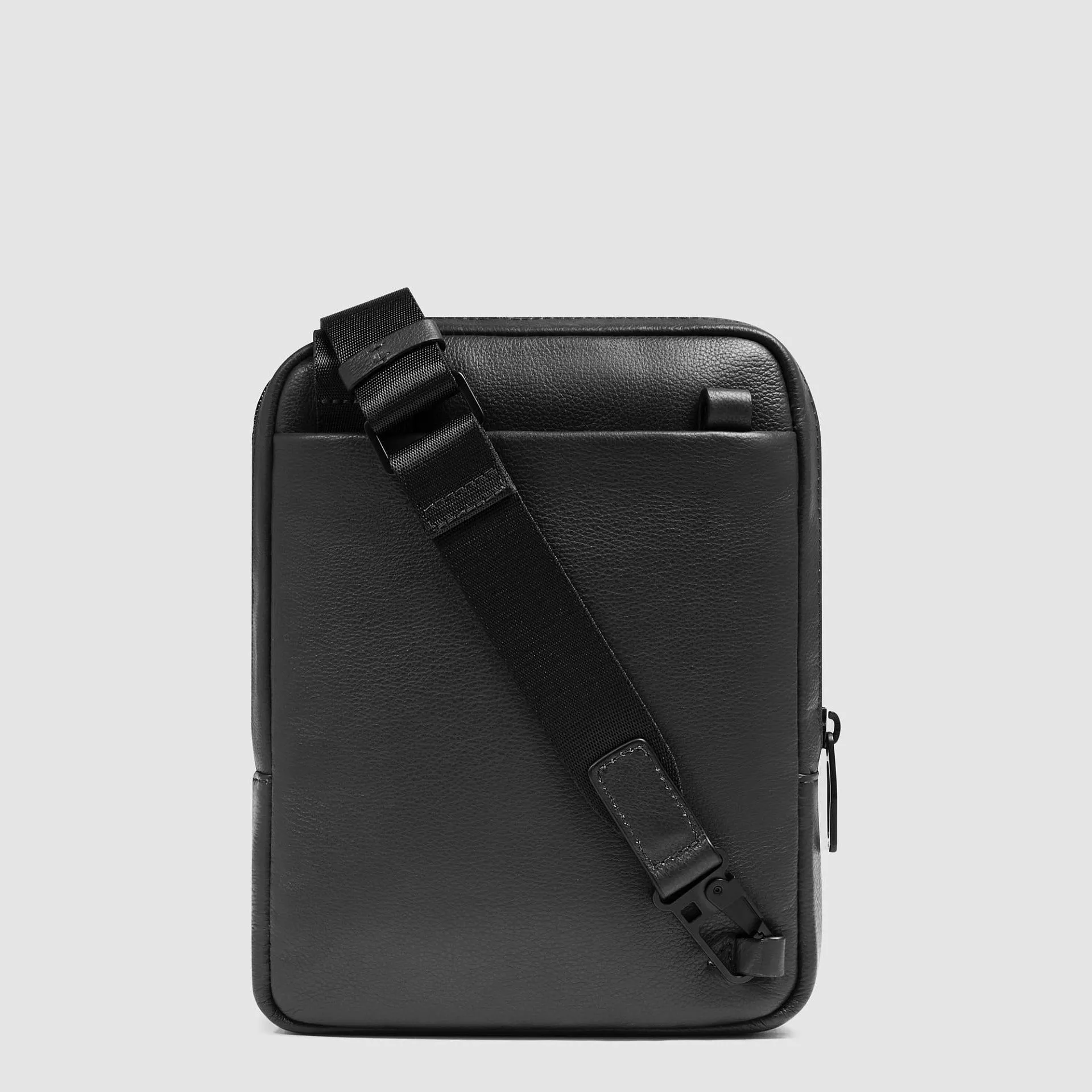 Кожаная сумка через плечо для iPad mini с RFID-защитой Piquadro CA3084W137/N, чёрныйphoto4
