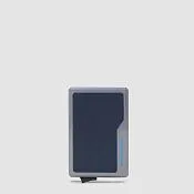 Кардхолдер MagSafe из алюминия и кожи, RFID-защита Piquadro PP7072B2R/BLU2, синий