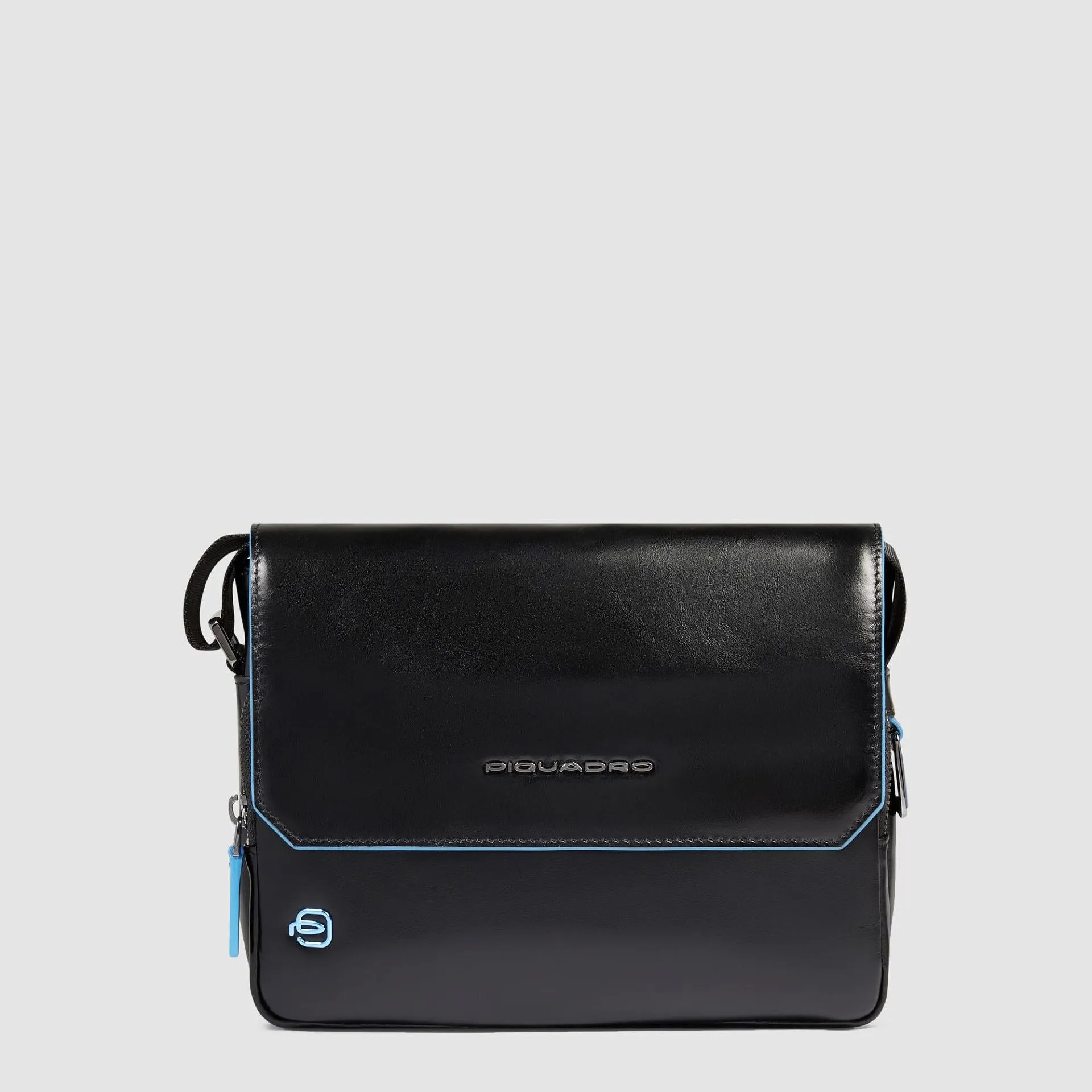 Кожаная сумка через плечо для iPad mini с защитой RFID Piquadro CA6812B2/N, чёрныйphoto0