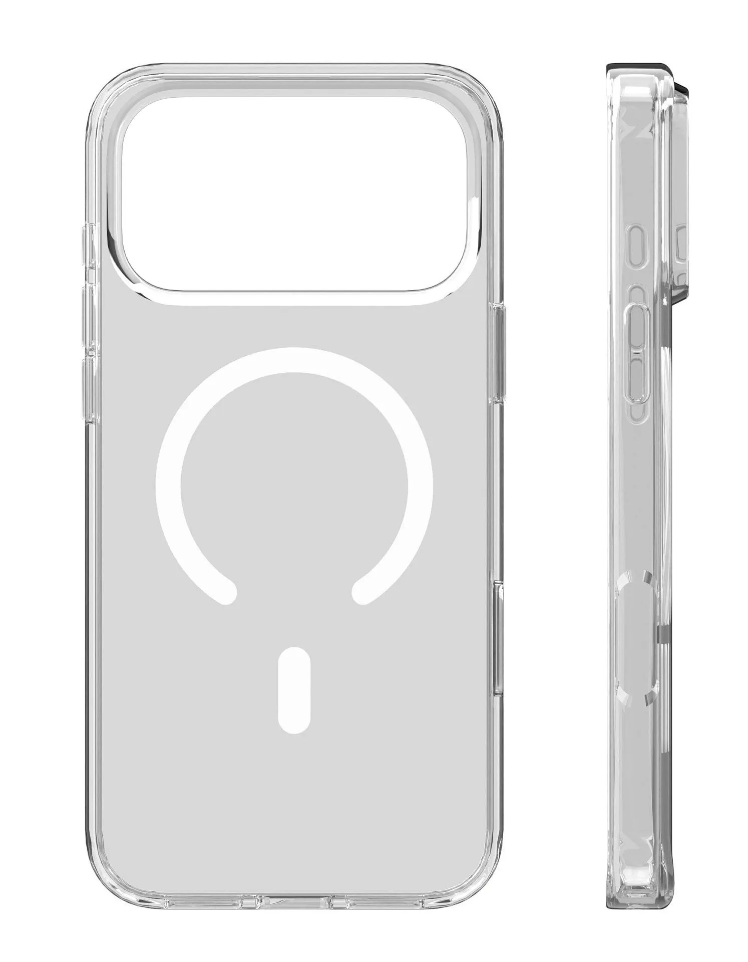 Чехол защитный VLP Diamond Case с MagSafe для iPhone 17 Pro Max, прозрачныйphoto4