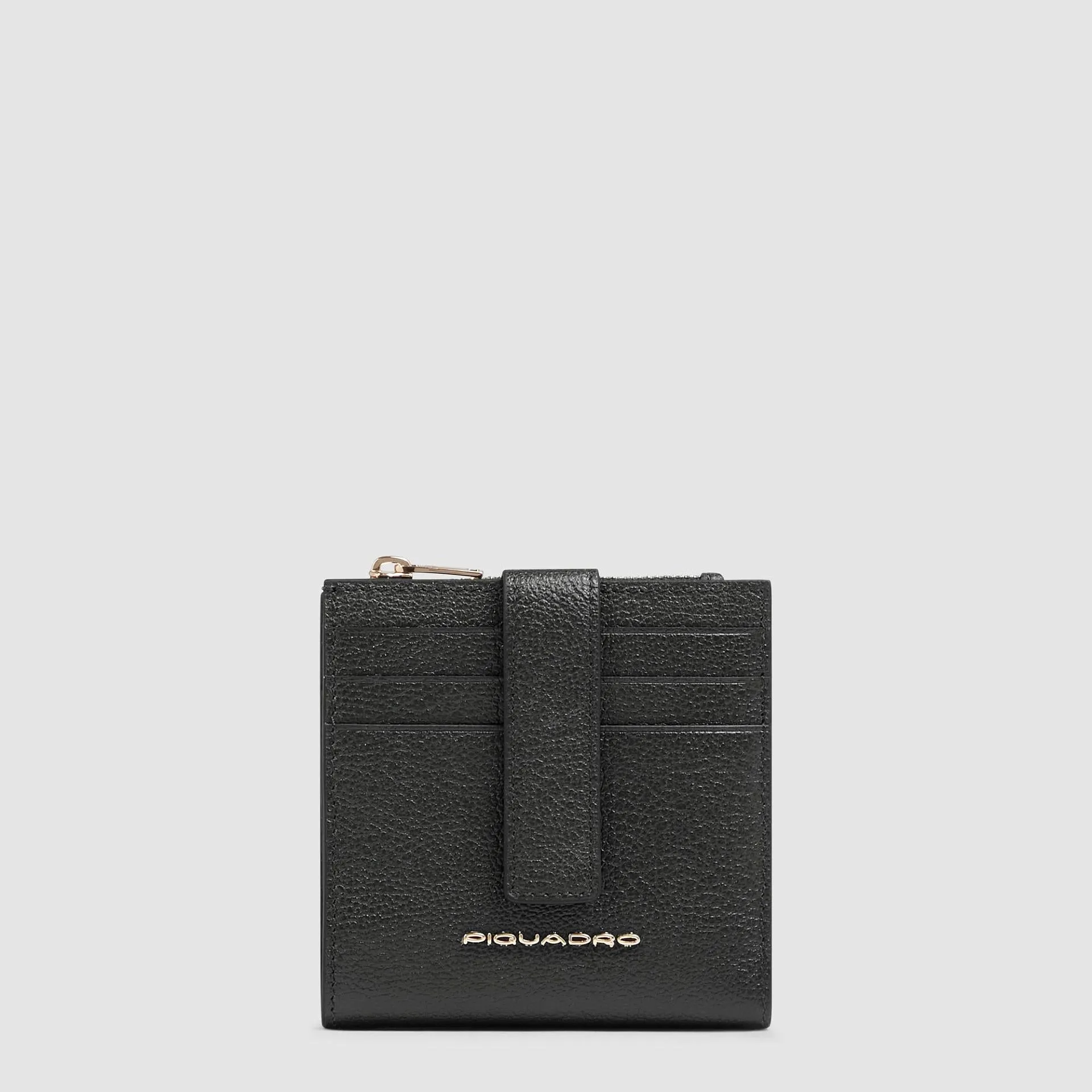 Кожаный картхолдер на 9 карт с RFID-защитой Piquadro PP6843W140R/N, чёрныйphoto0