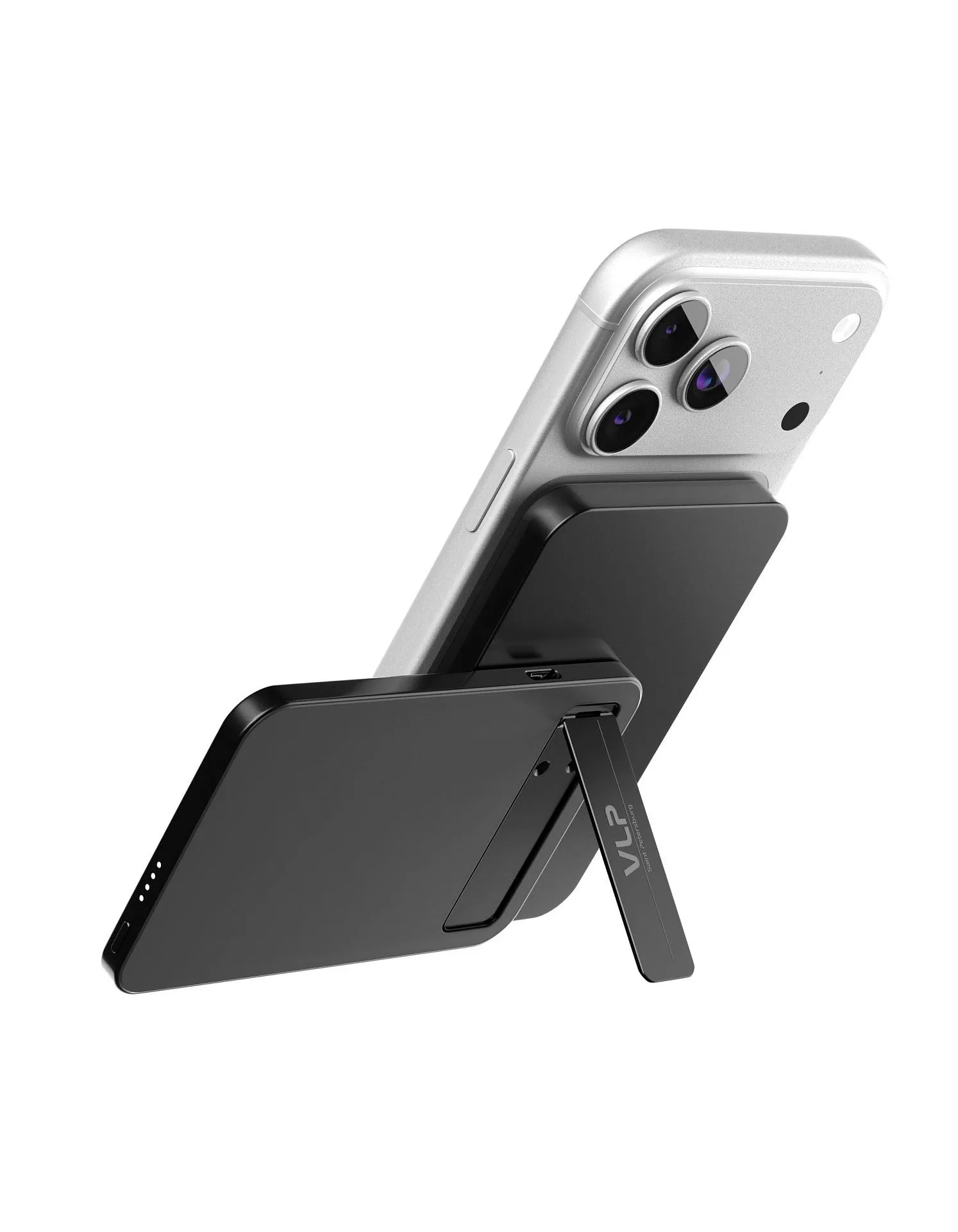 Аккумулятор внешний VLP Diamond Energy Pro MagSafe, Qi2, 5000 mAh, 3A, USB-C, черныйphoto2