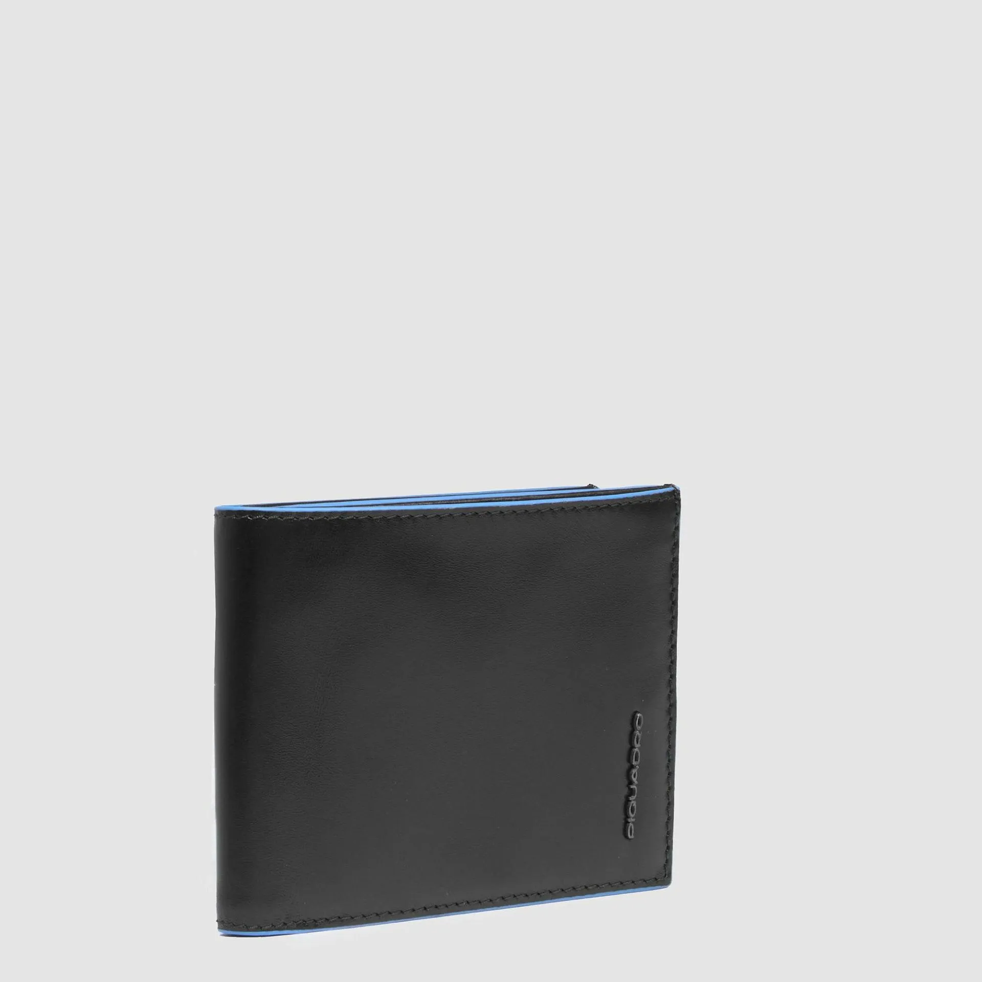 Кожаный кошелёк с RFID-защитой и 9 слотами для карт Piquadro PU1240B2R/N, чёрныйphoto1
