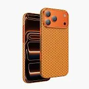 Чехол защитный KEEPHONE KEVLAR ANKORA для iPhone 17 Pro Max / iPhone 18 Pro Max, космический оранжевый