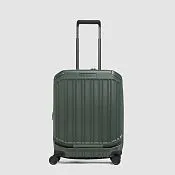 Расширяемый чемодан ручной клади для ноутбука 17,3" Piquadro BV7245PQL/VEO2, зелёный