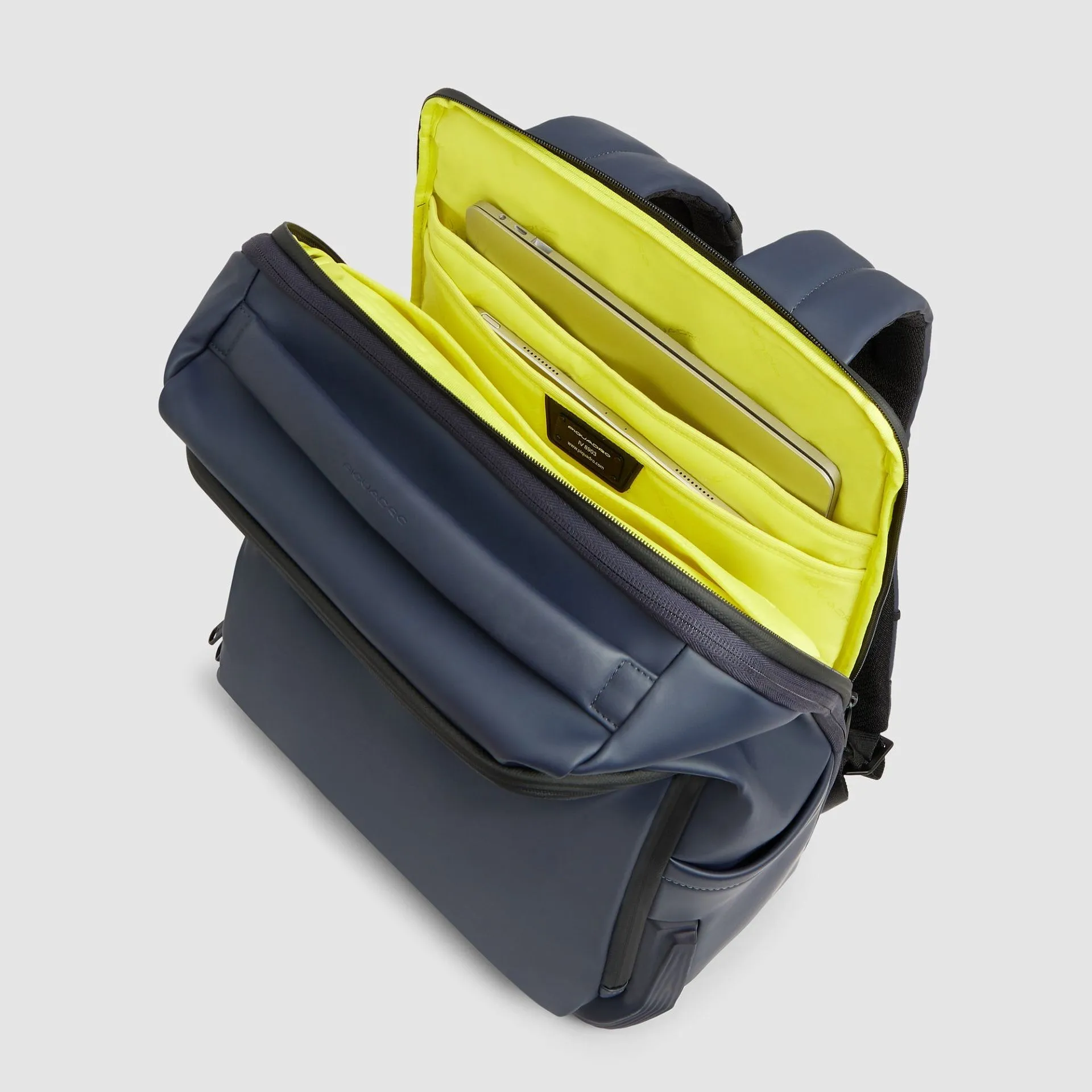 Рюкзак для ноутбука 15,6" с расширением объёма Piquadro CA6631C2OW/BLU, синийphoto4