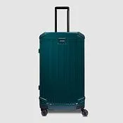 Жёсткий чемодан на 4 колёсах с замком TSA Piquadro BV6699POP/VE, зелёный