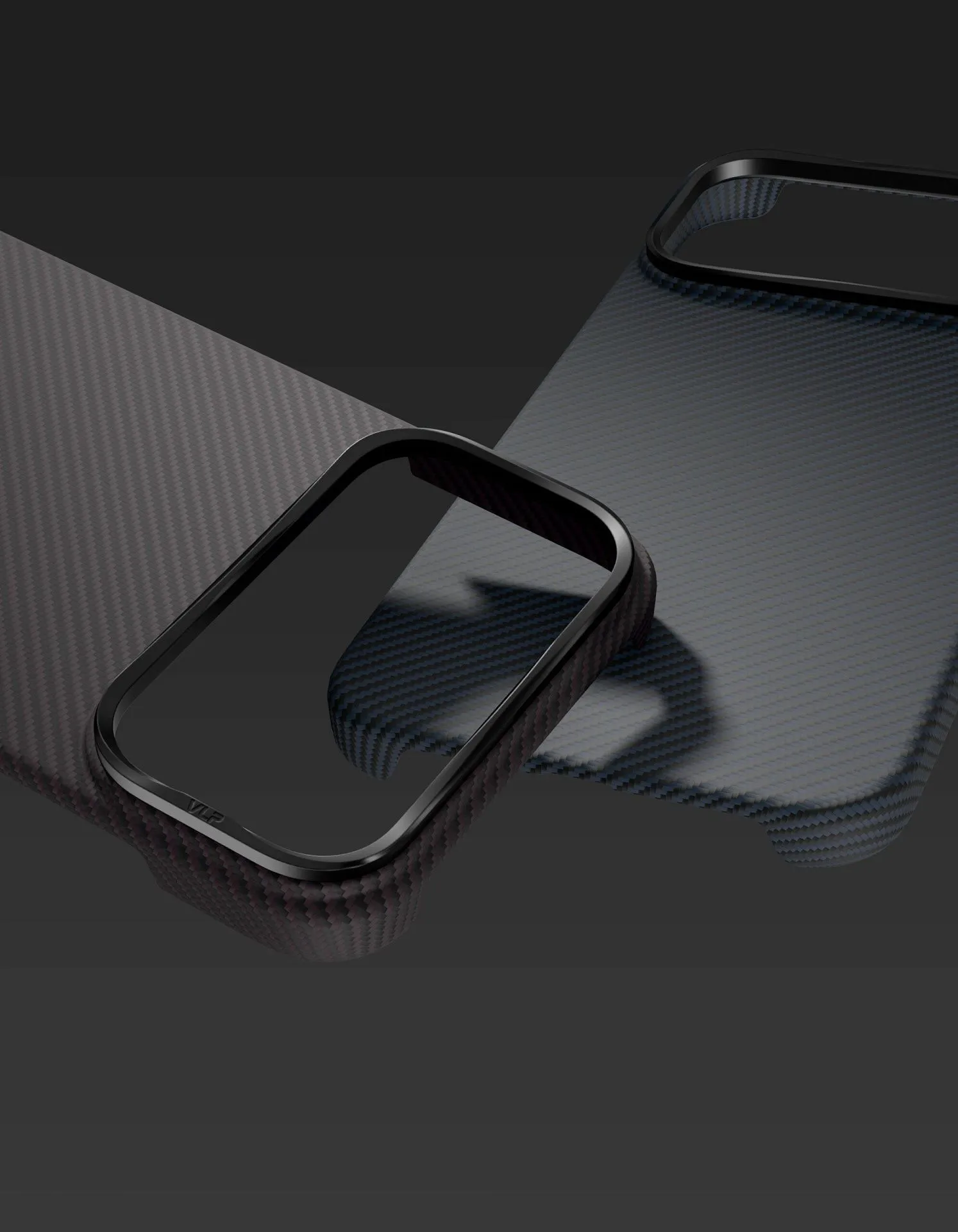 Чехол защитный VLP Kevlar Case с MagSafe для iPhone 18 Pro, темно-вишневыйphoto4