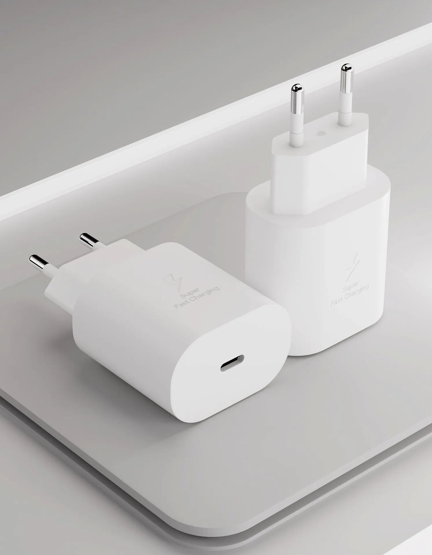 Сетевое зарядное устройство VLP 25Вт USB-C, PD, PPS, белыйphoto2