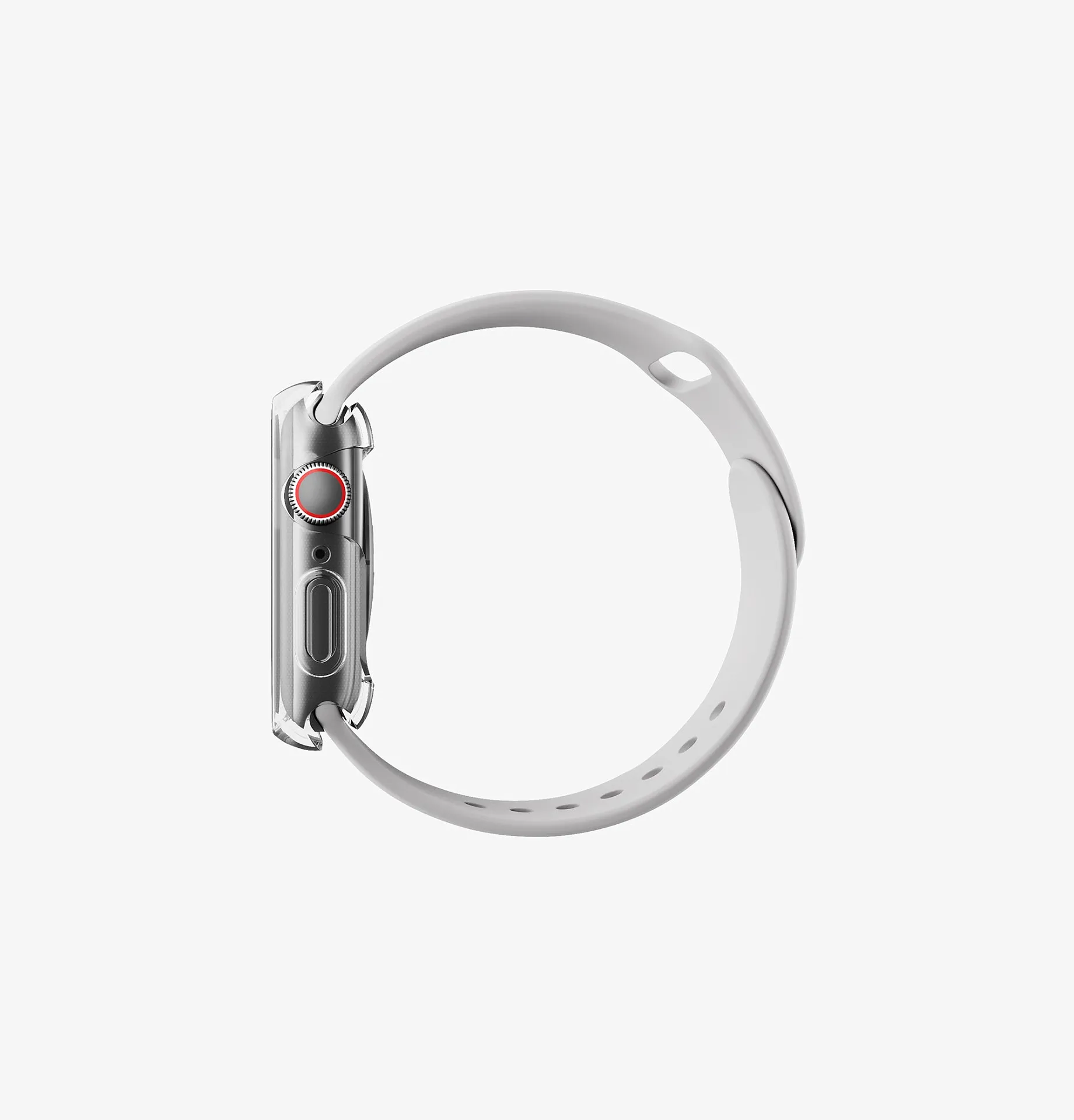 Чехол UNIQ Garde Slim для Apple Watch 44 мм, серый (Smoke)photo5