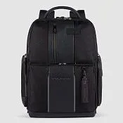 Рюкзак для ноутбука 15,6" с LED-подсветкой Piquadro CA4439BR2BML/N, чёрный