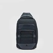 Рюкзак-слинг для iPad с защитой RFID, расширяемый Piquadro CA6826W139/BLU, синий