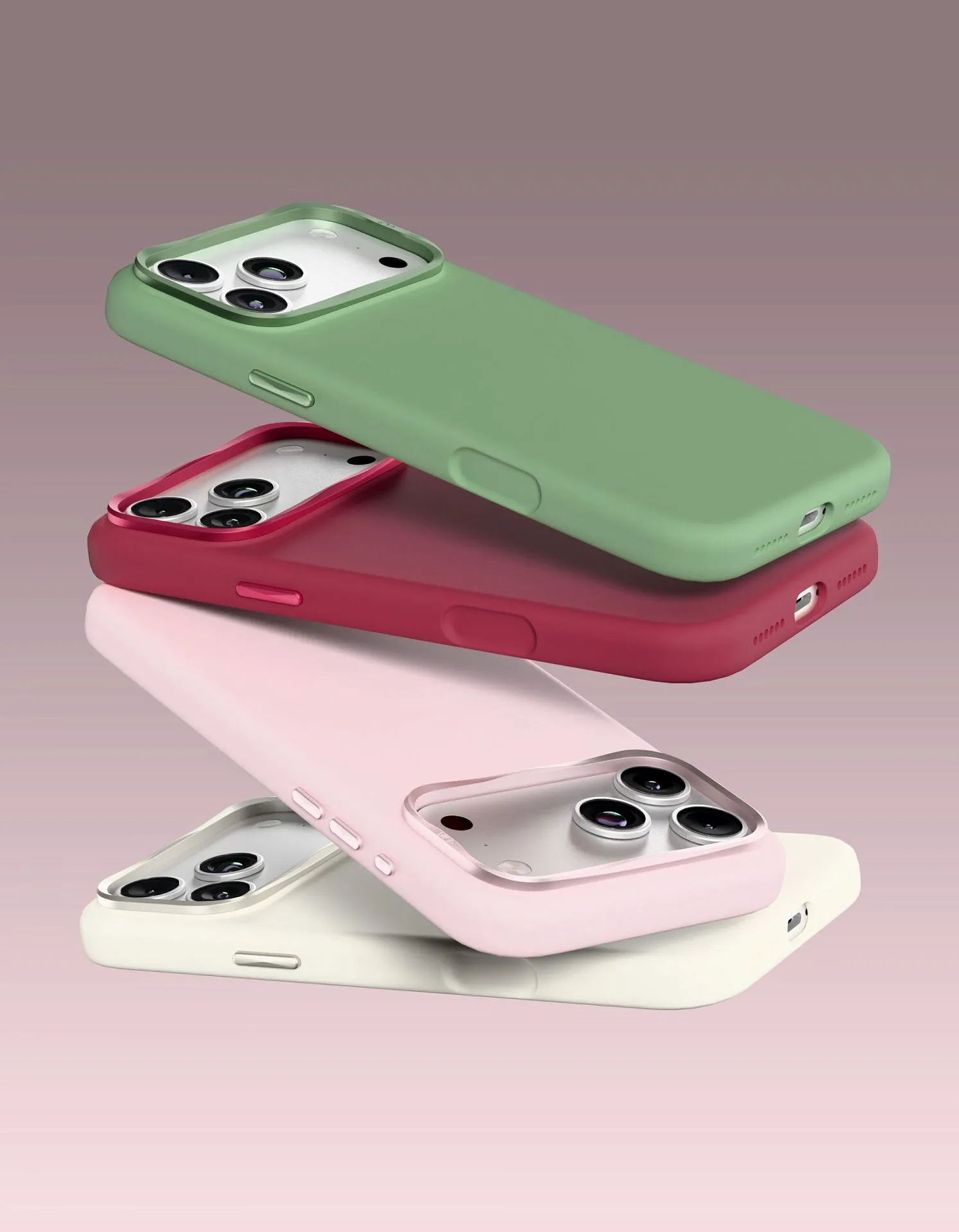 Чехол защитный VLP Aster Pro Case с MagSafe для iPhone 18 Pro Max, розовыйphoto3