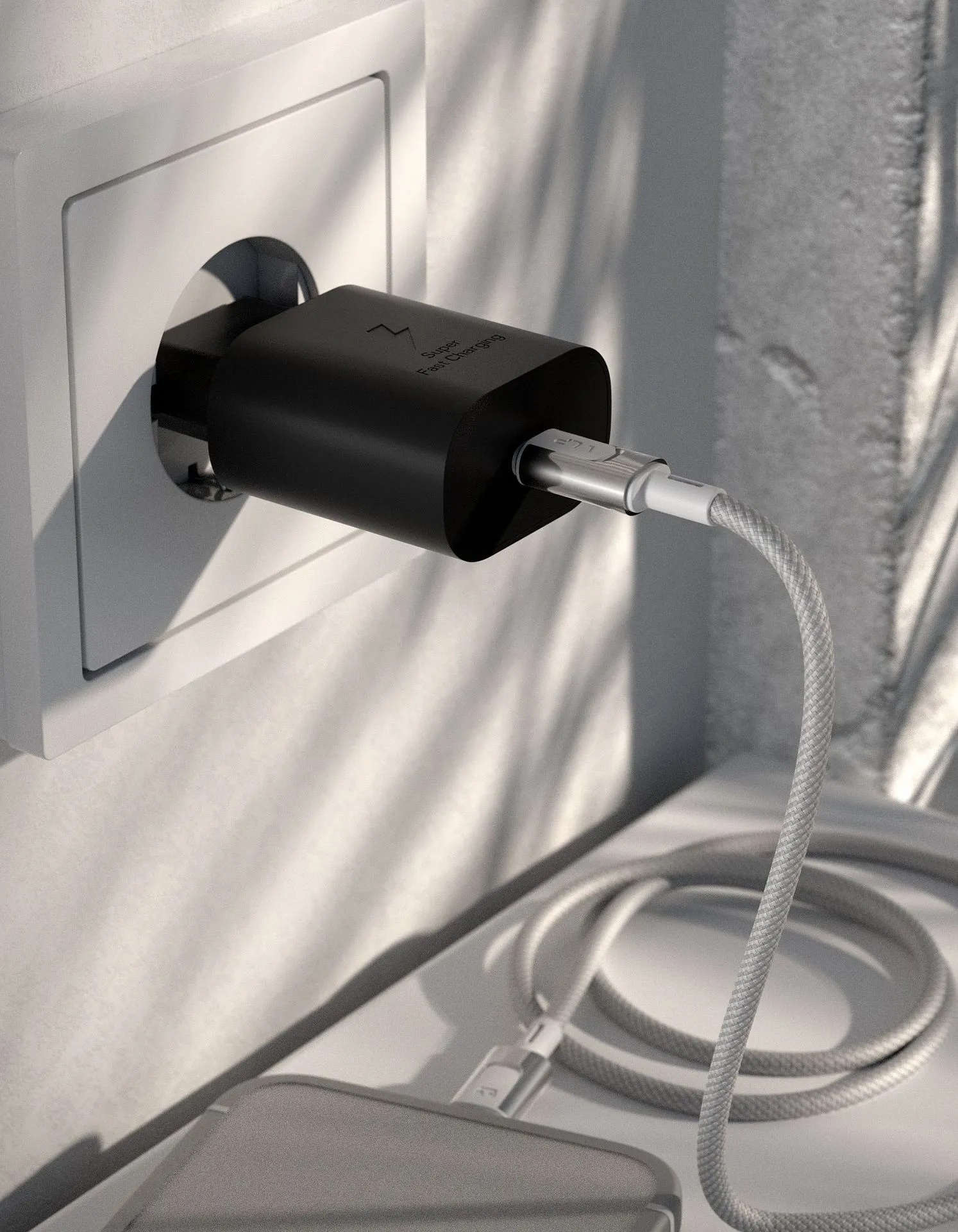 Сетевое зарядное устройство VLP 25Вт USB-C, PD, PPS, черныйphoto7