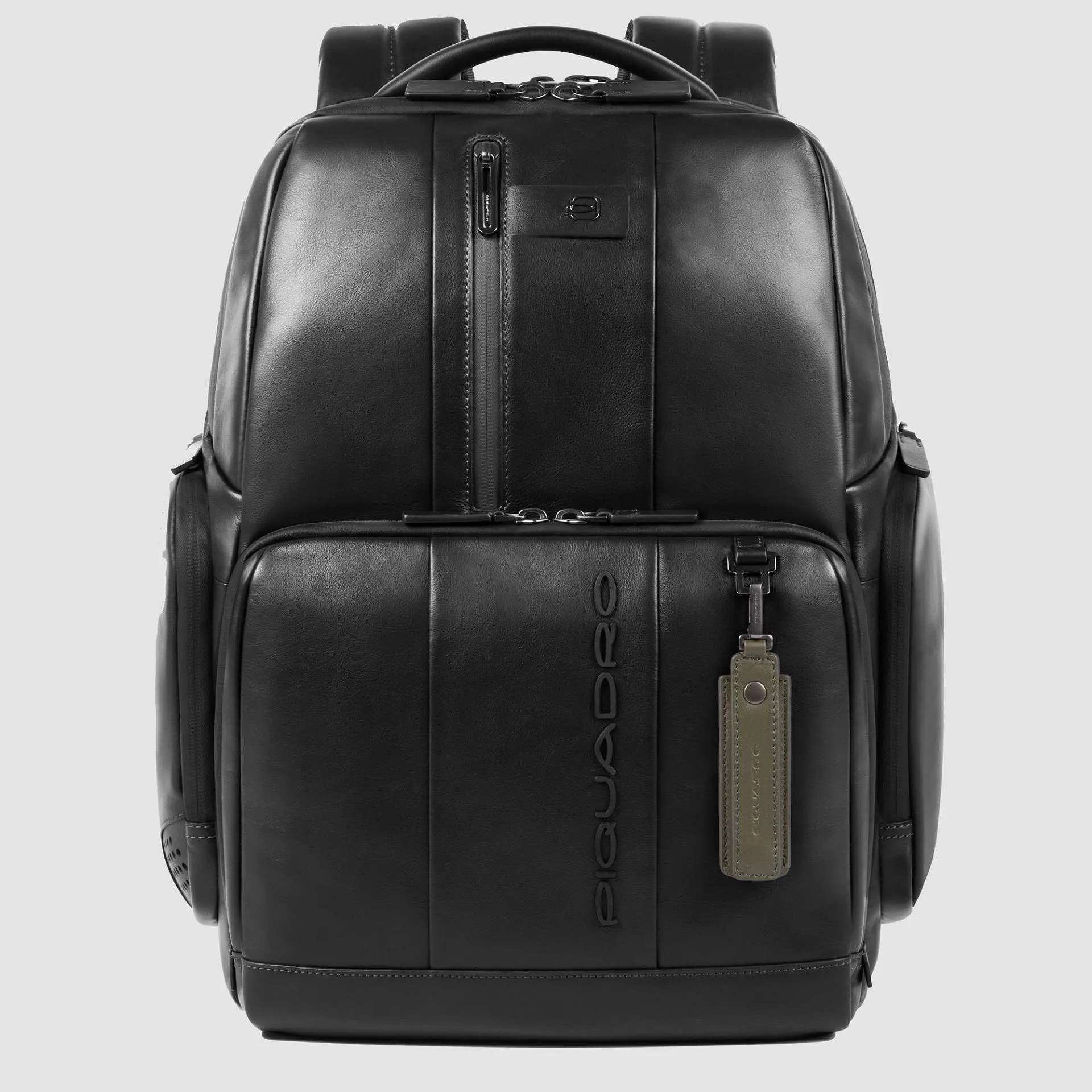 Кожаный рюкзак для ноутбука 15,6" с RFID-защитой Piquadro CA4532UB00/N, чёрныйphoto0
