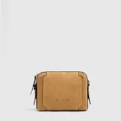Женская кожаная сумка кросс-боди camera case Piquadro BD4870W92/SAVES, коричневый - nocciola scamosciato