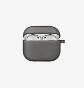 Чехол UNIQ Glase для AirPods 4 / AirPods 5, серый (Gray)