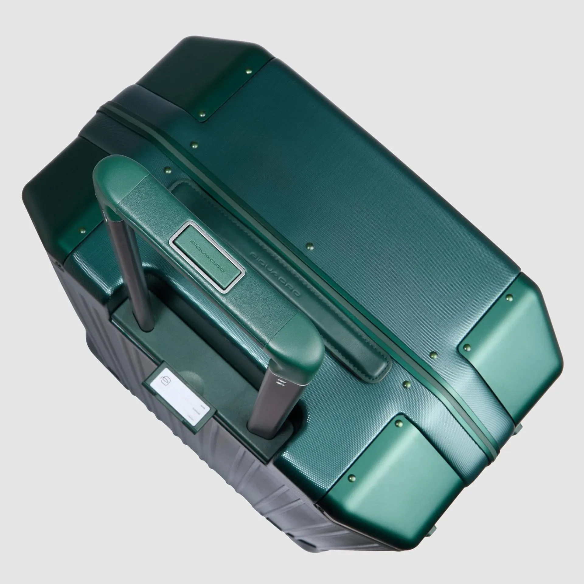 Средний жёсткий чемодан на 4 колёсах с замком TSA Piquadro BV4427PQLM/VES, зелёныйphoto5