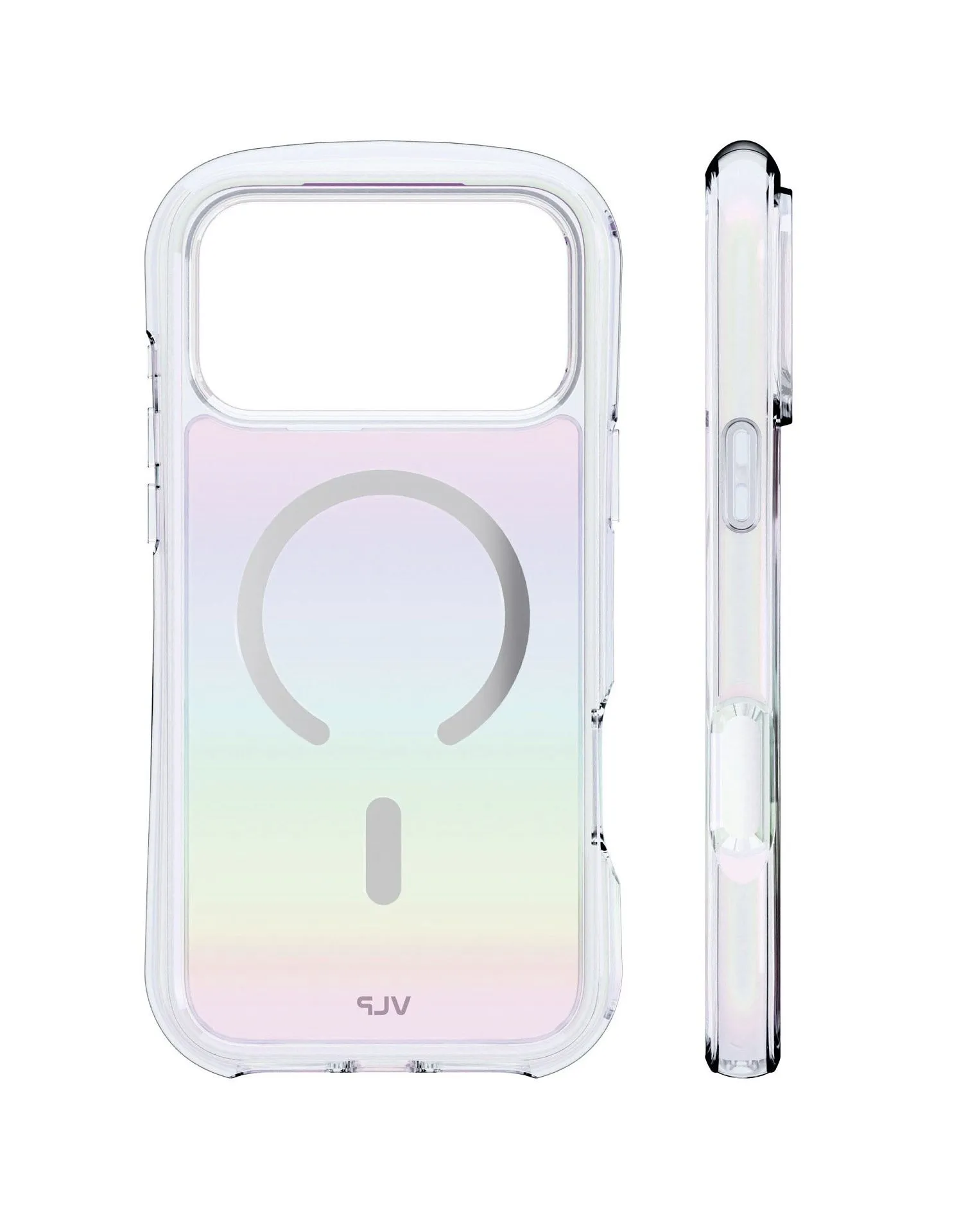 Чехол защитный VLP Bubble Case с MagSafe для iPhone 18 Pro, перламутрphoto3