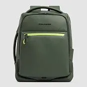 Рюкзак для ноутбука 15,6" с расширением объёма Piquadro CA6631C2OW/VE, зелёный