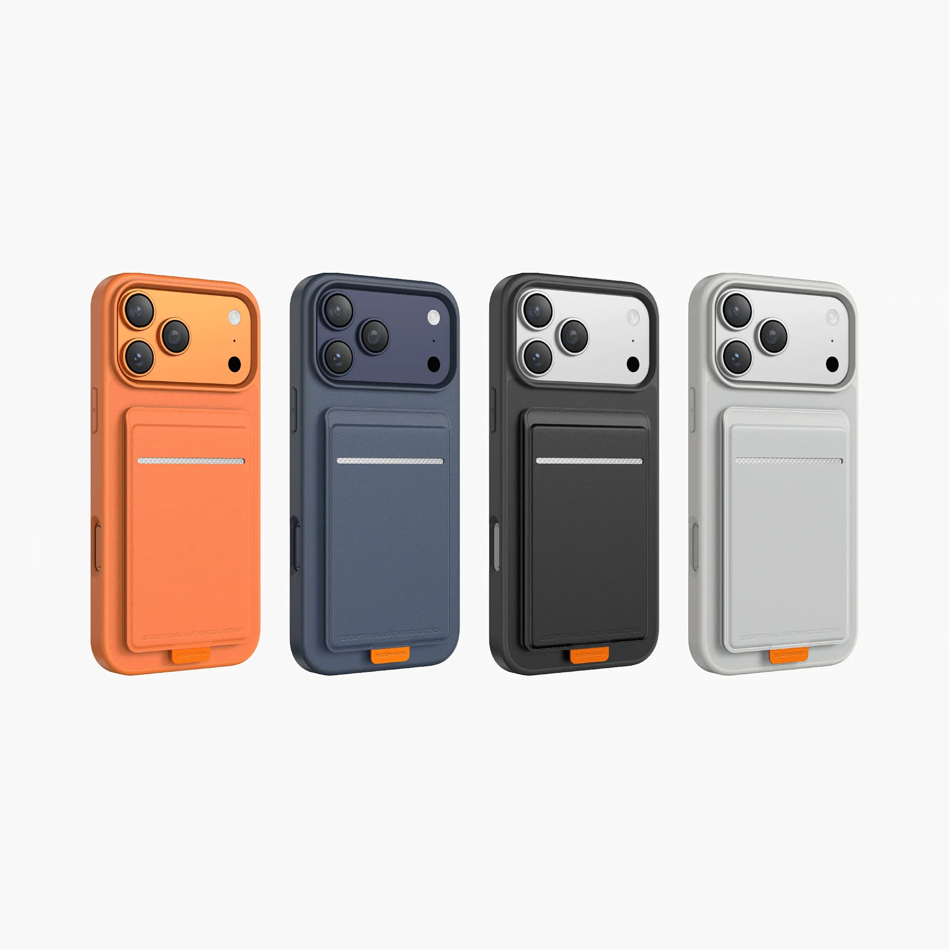 Чехол защитный KEEPHONE SUEDEA для iPhone 17 Pro / iPhone 18 Pro, черныйphoto3