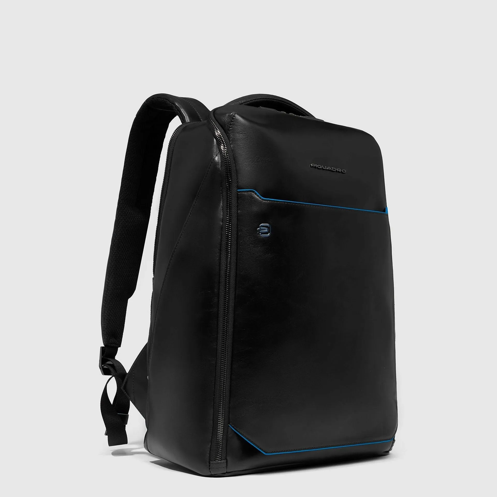 Кожаный рюкзак для ноутбука 14" с RFID-защитой Piquadro CA6591B2/N, чёрныйphoto1