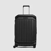 Расширяемый чемодан на 4 колёсах с двойным доступом Piquadro BV7246PQL/NO, чёрный