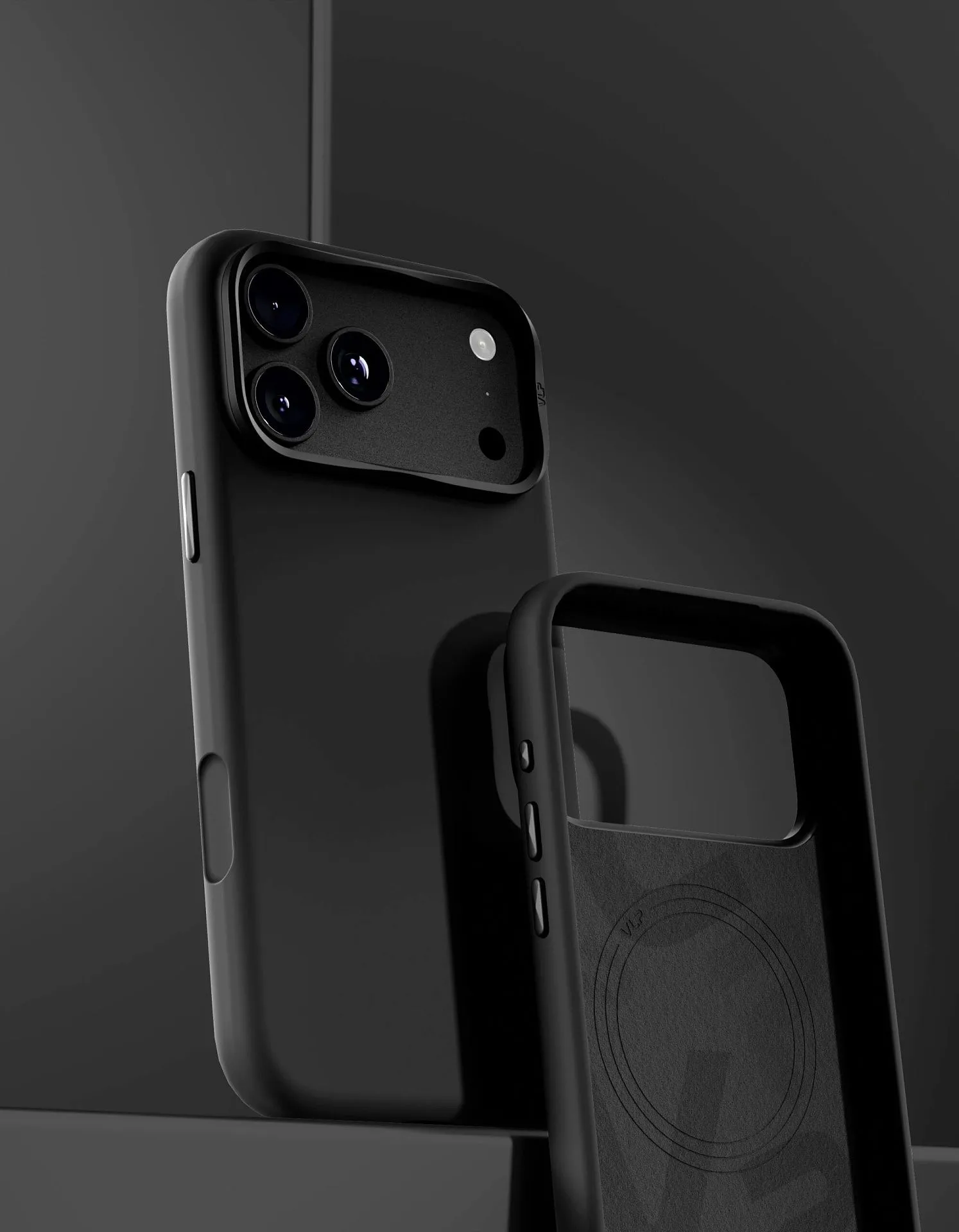 Чехол защитный VLP Aster Pro Case с MagSafe для iPhone 18 Pro Max, черныйphoto1