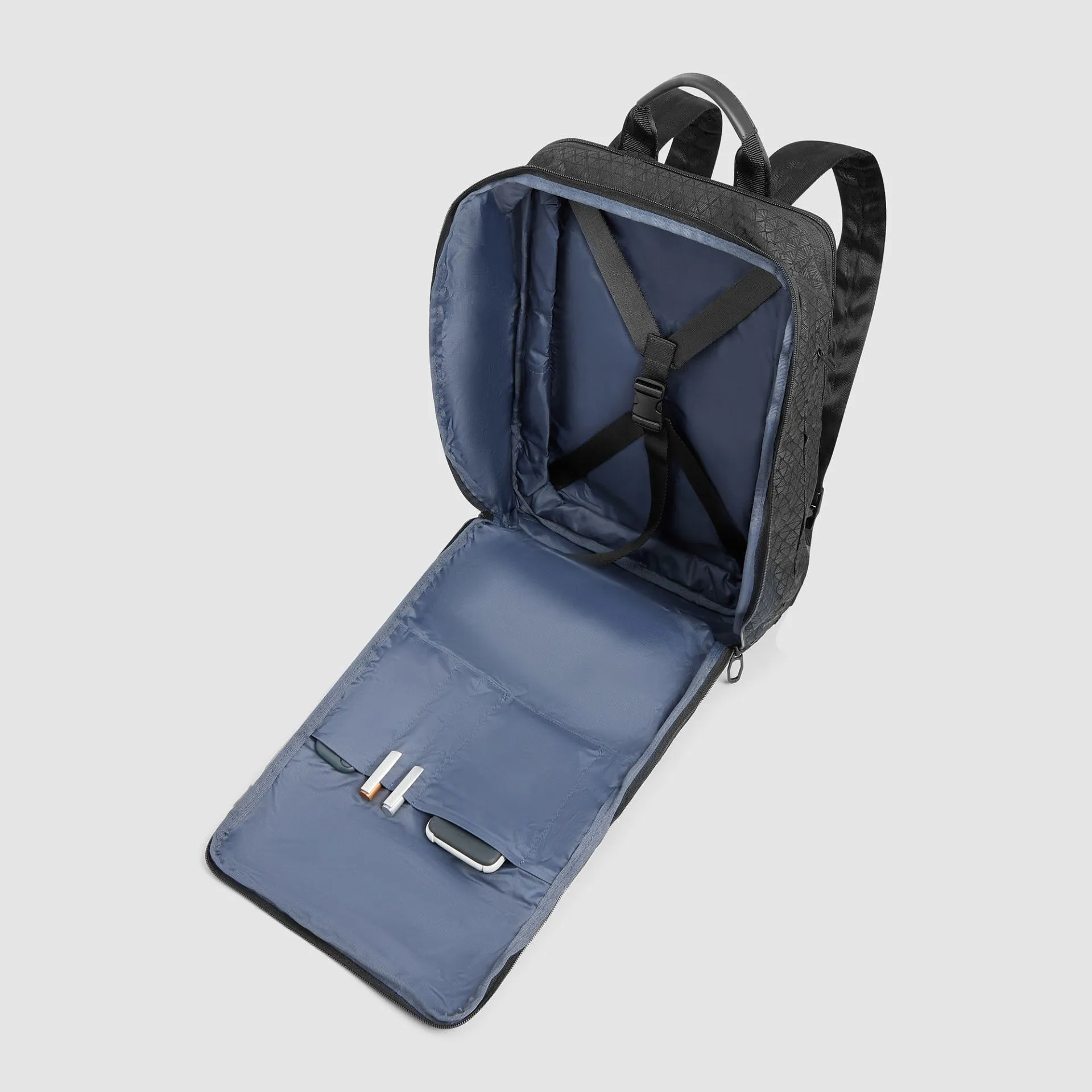 Расширяемый дорожный рюкзак для ноутбука 15,6" Piquadro CA7013W139/N, чёрныйphoto3