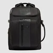 Расширяемый дорожный рюкзак для ноутбука 15,6" Piquadro CA7046BR2/N, чёрный